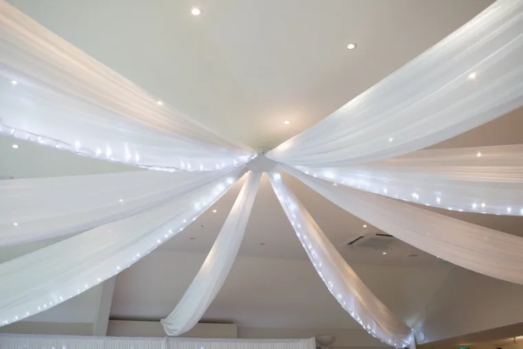 Plafond lumineux mariage, Dordogne, GM Illumination Décoration